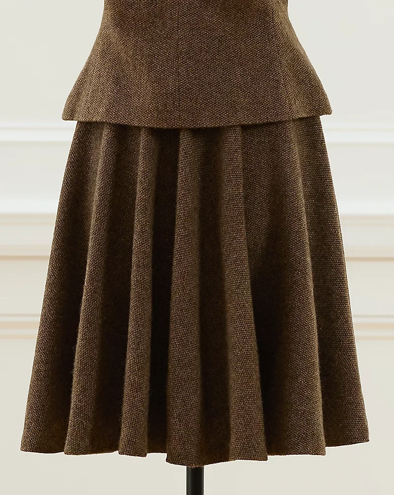 2004 Bellina Tweed Skirt - Size 10