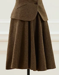 2004 Bellina Tweed Skirt - Size 10