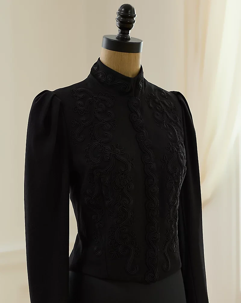 2002 Leigh Embroidered Jacket - Size 4