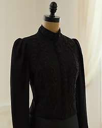 2002 Leigh Embroidered Jacket - Size 4