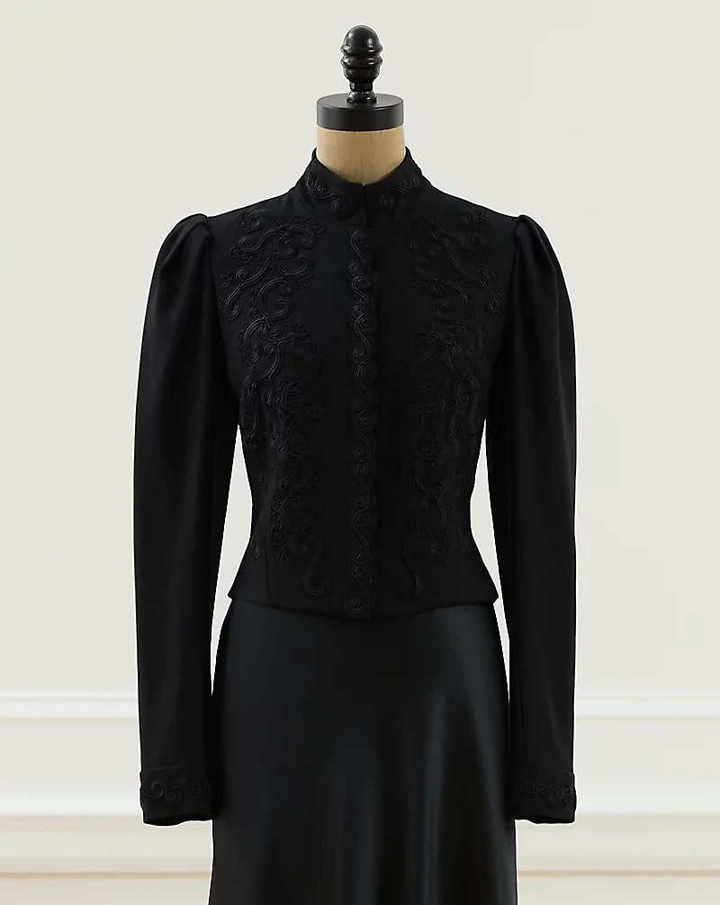 2002 Leigh Embroidered Jacket - Size 4