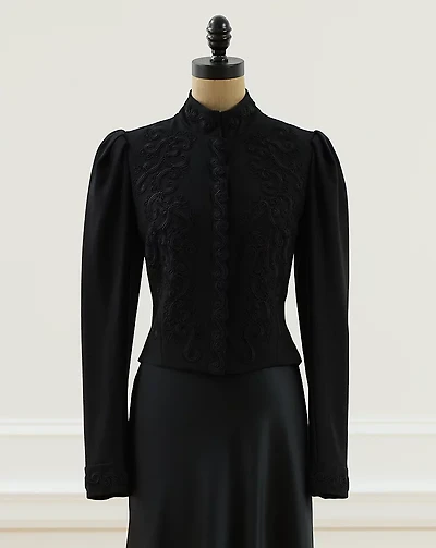 2002 Leigh Embroidered Jacket - Size 4