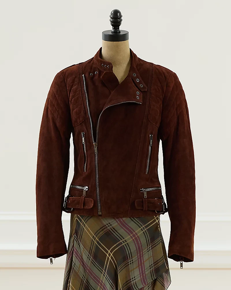 2003 Garrett Goat-Suede Jacket - Size 6