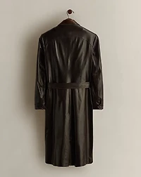 c. 2005 Lambskin Trench Coat - Size 10
