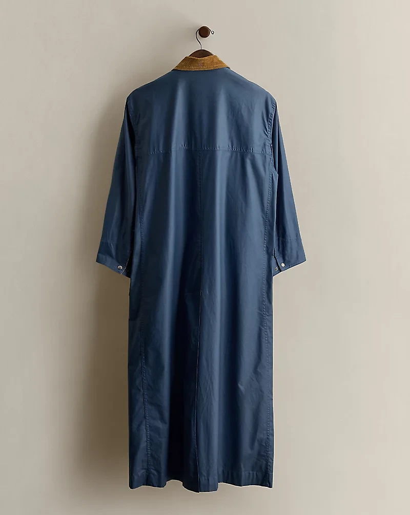c. 1980s Cotton Long Barn Coat - Size M