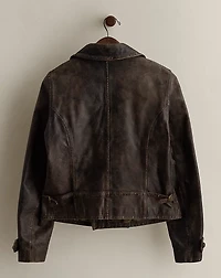 c. 2007 Leather Jacket - Size L