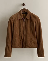 c. 2008 Suede Jacket - Size 8