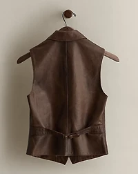 c. 2008 Leather Vest - Size 4