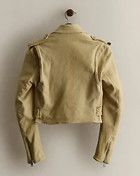 c. 2005 Lambskin Moto Jacket - Size 4