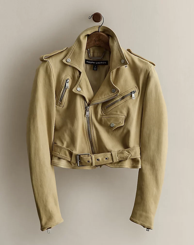 c. 2005 Lambskin Moto Jacket - Size 4