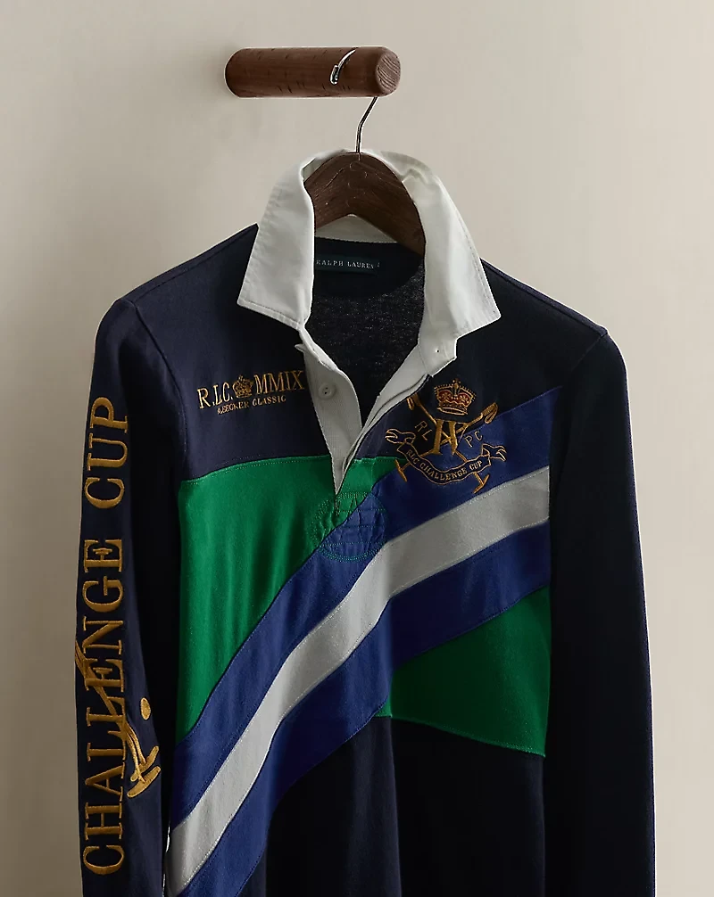c. 2008 Cotton Rugby Shirt - Size L