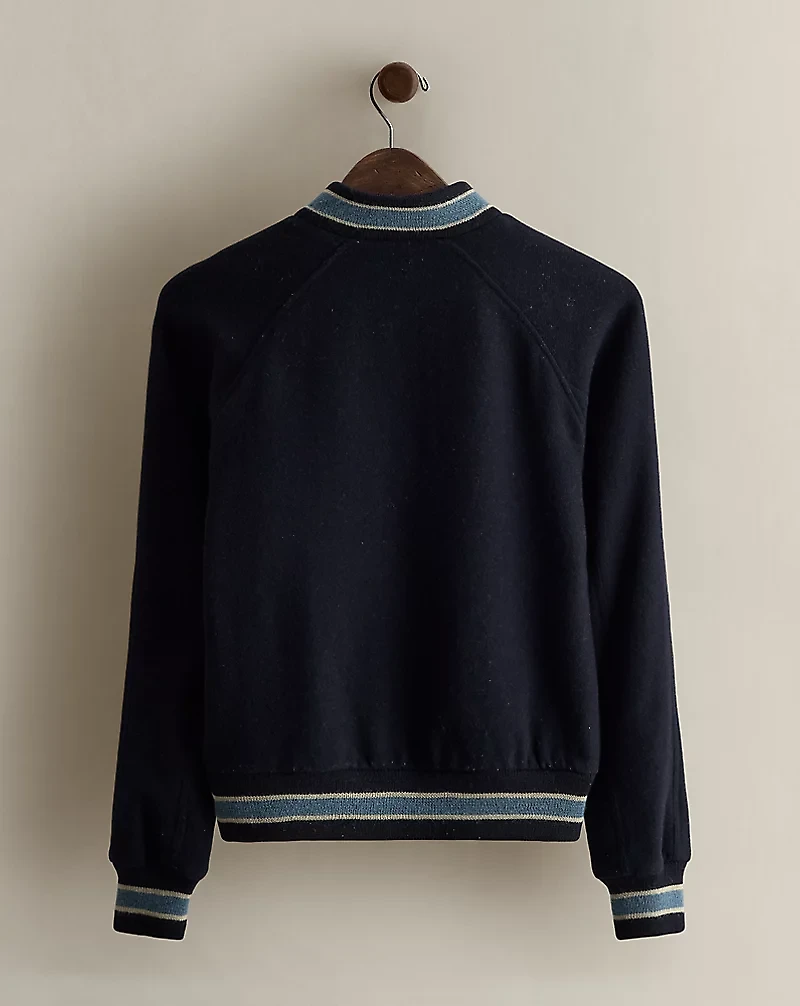 c. 2007 Logo Wool-Blend Jacket - Size S