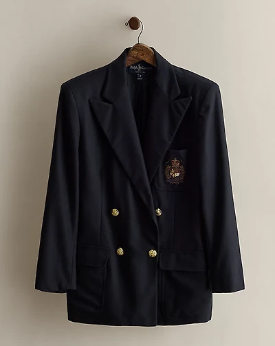 c. 1980s Wool Blazer - Size 8