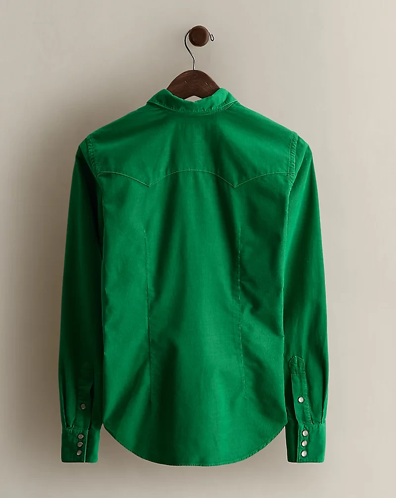 c. 2008 Western Corduroy Shirt - Size 2
