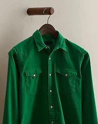 c. 2008 Western Corduroy Shirt - Size 2