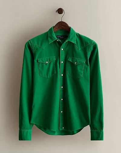 c. 2008 Western Corduroy Shirt - Size 2