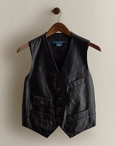 c. 2008 Leather Vest - Size 4