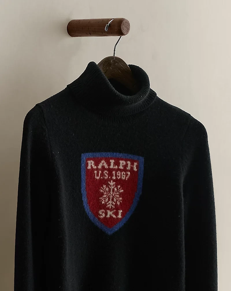c. 1994 Crest Wool Turtleneck - Size S