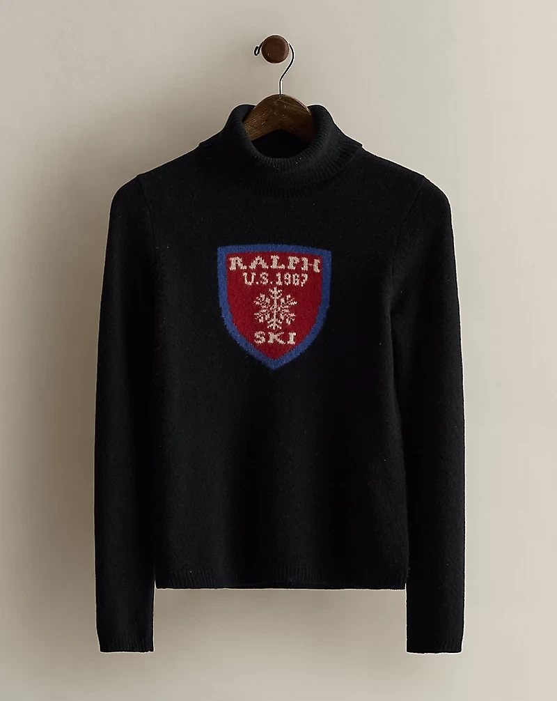 c. 1994 Crest Wool Turtleneck - Size S