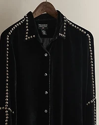 c. 2000 Studded Shirt - Size L