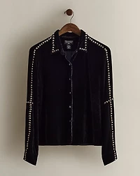 c. 2000 Studded Shirt - Size L