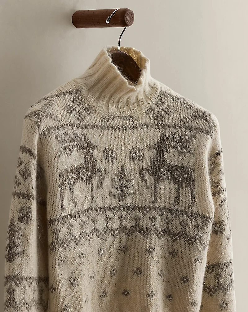 c. 2000 Turtleneck Sweater - Size M