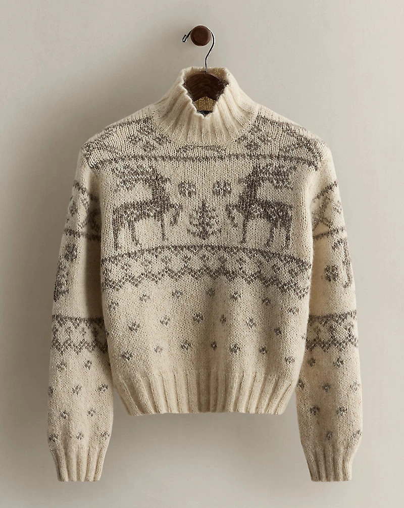 c. 2000 Turtleneck Sweater - Size M