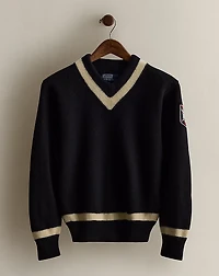 2007 Crest Wool V-Neck Sweater - Size S