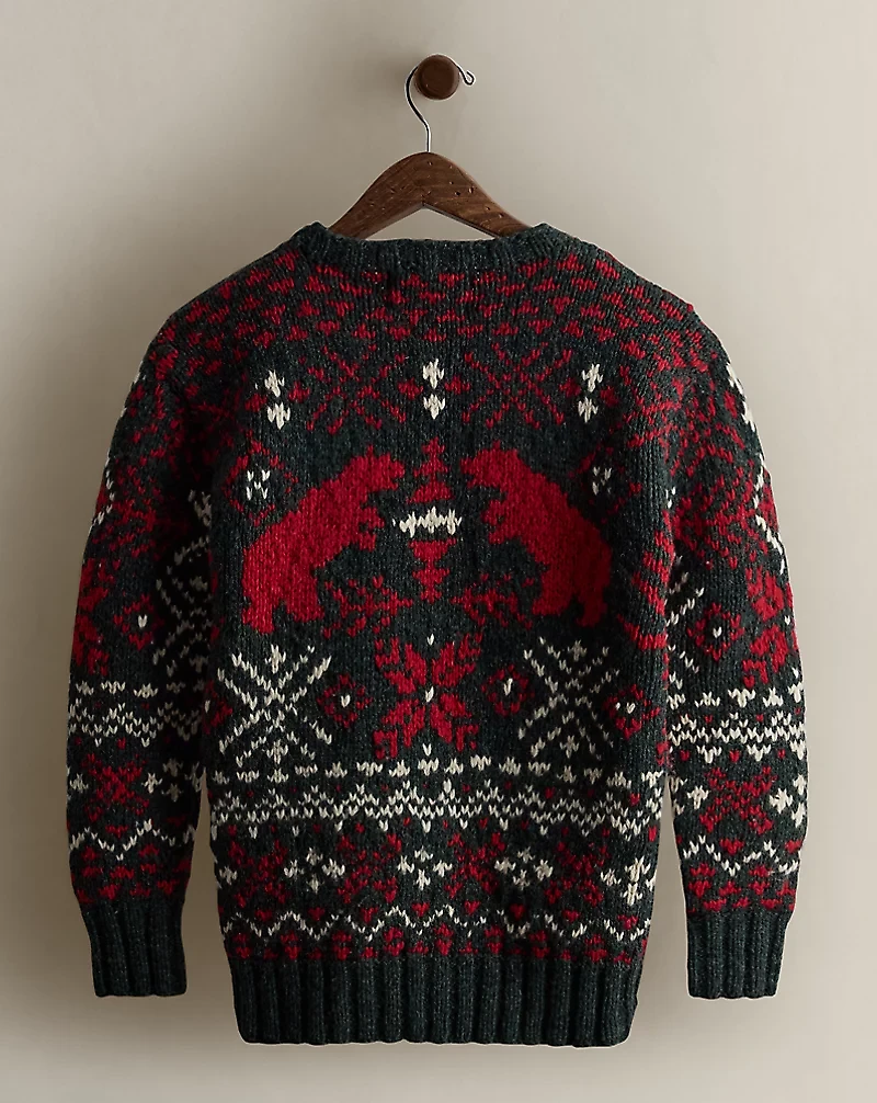 c. 1980s Patterned Sweater - Size S