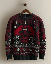 c. 1980s Patterned Sweater - Size S
