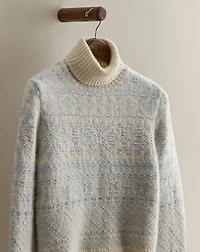 c. 2005 Patterned Turtleneck - Size M