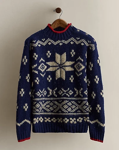 c. 1995 Wool-Alpaca Sweater - Size L