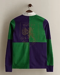 c. 2008 Logo Cotton Rugby Shirt - Size S