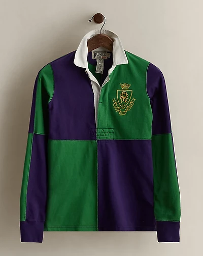 c. 2008 Logo Cotton Rugby Shirt - Size S