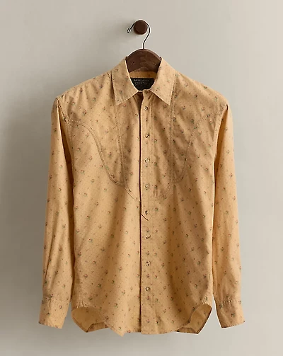 c. 1990 Floral Shirt - Size 4