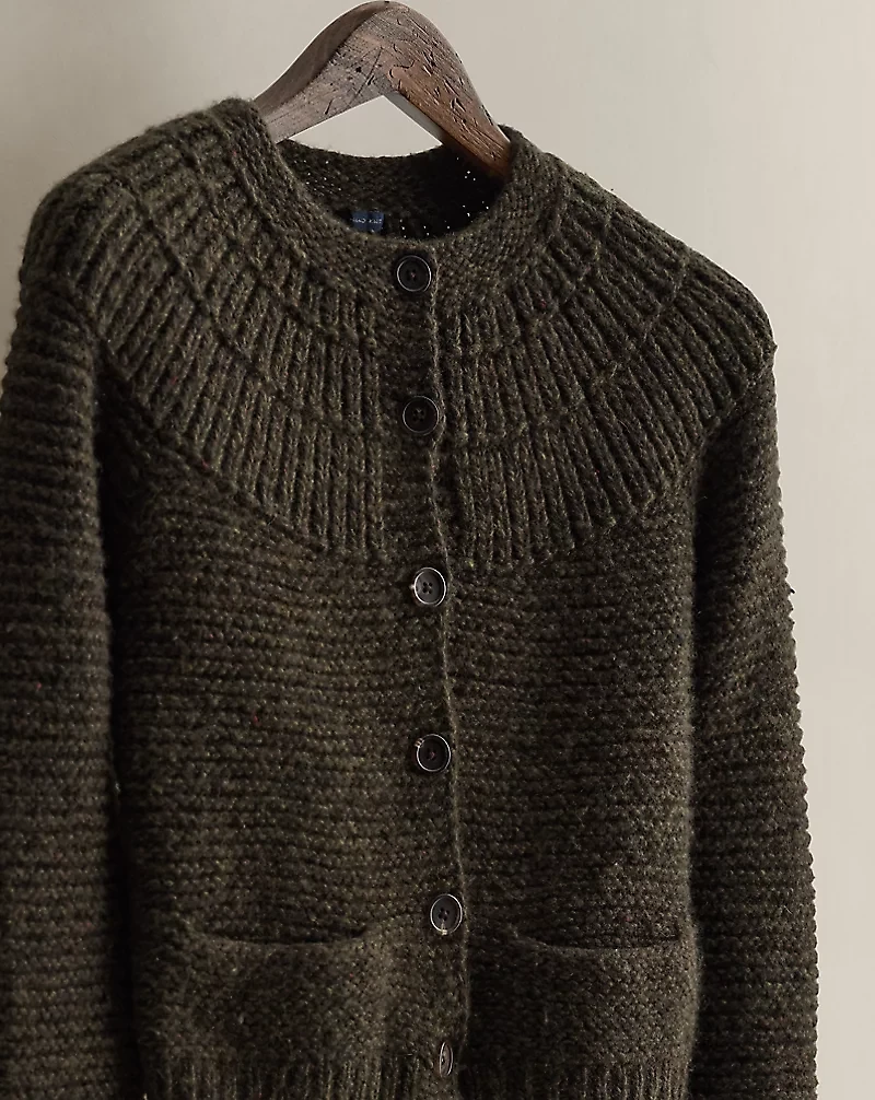 c. 2008 Cashmere-Wool Cardigan - Size S