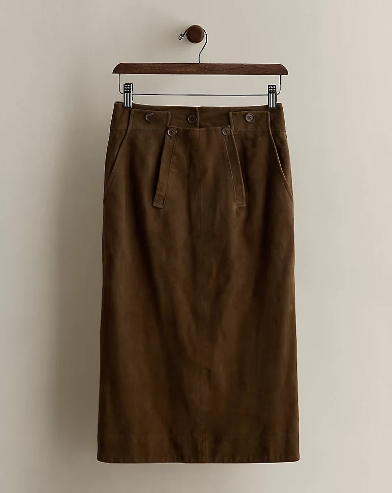 2008 Suede Sailor Skirt - Size 4