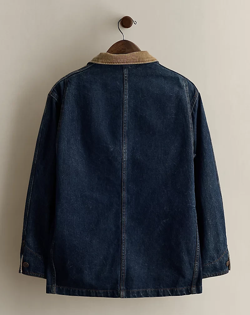 c. 1990 Denim Barn Jacket - Size M