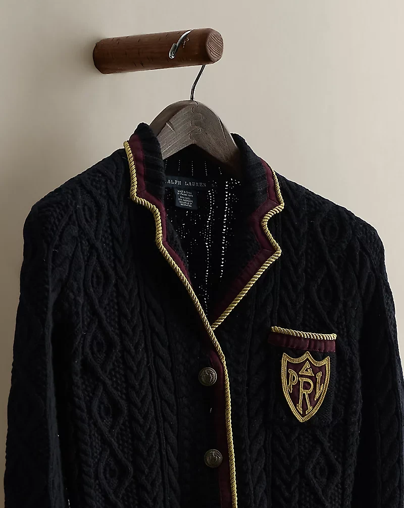 2008 Wool-Cashmere Knit Blazer - Size S