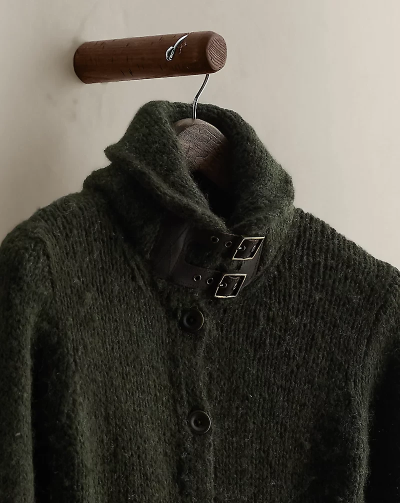 2004 Wool-Alpaca Shawl Cardigan - Size S