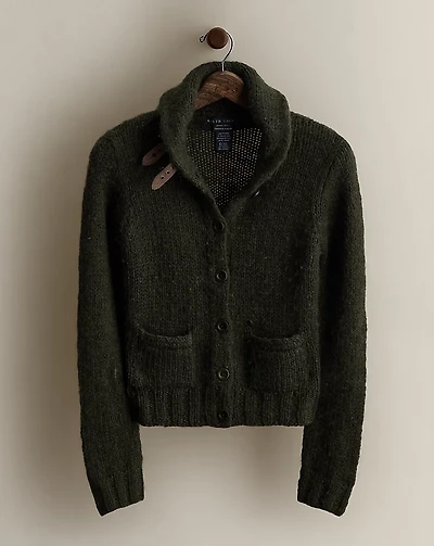 2004 Wool-Alpaca Shawl Cardigan - Size S