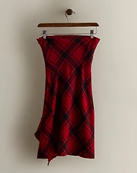 2008 Plaid Wool-Blend Dress - Size 2