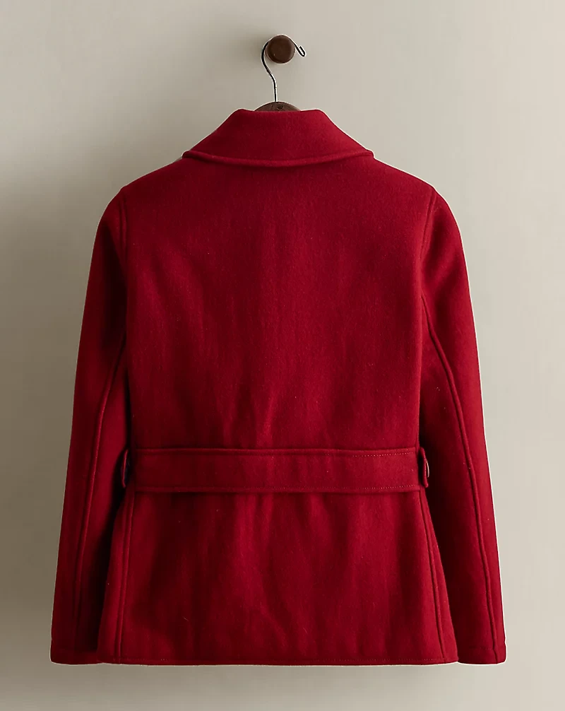 c. 2008 Wool-Blend Peacoat - Size 4