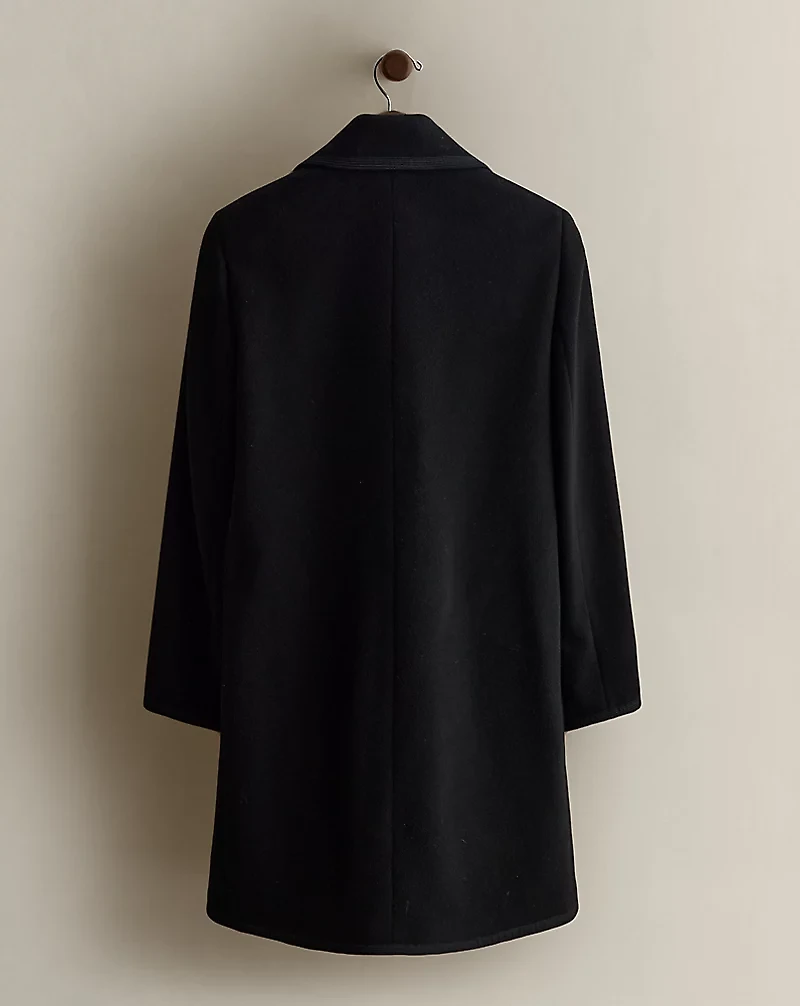 c. 2008 Wool-Cashmere Coat - Size M