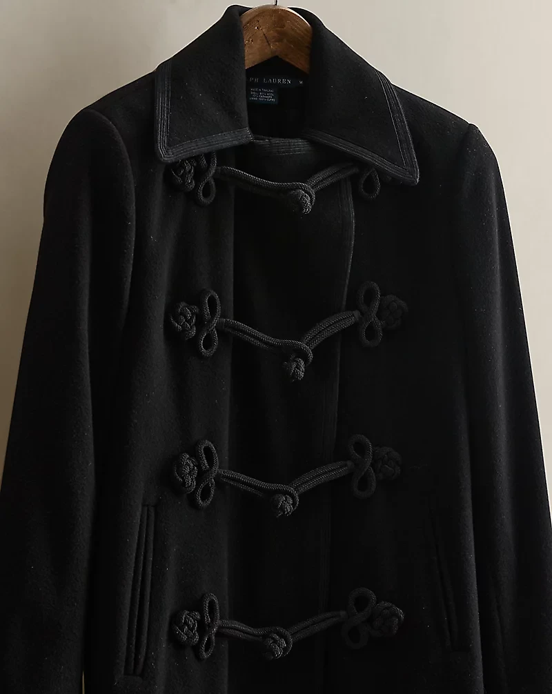 c. 2008 Wool-Cashmere Coat - Size M