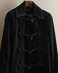 c. 2008 Wool-Cashmere Coat - Size M