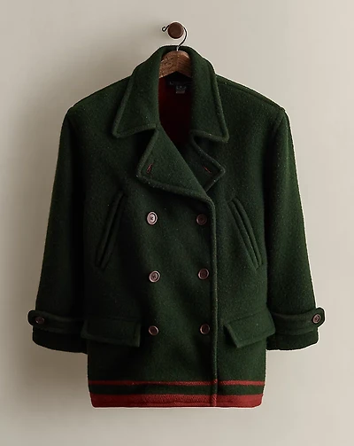 1991 Crest Wool Peacoat - Size S