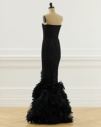 2008 Janna Silk Evening Dress - Size 6