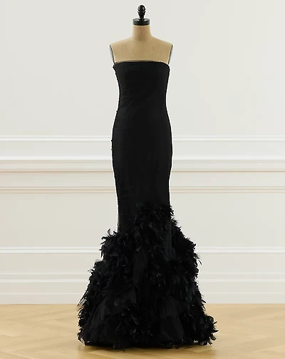 2008 Janna Silk Evening Dress - Size 6