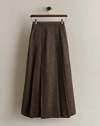 1985 Wool Tweed Skirt - Size 4